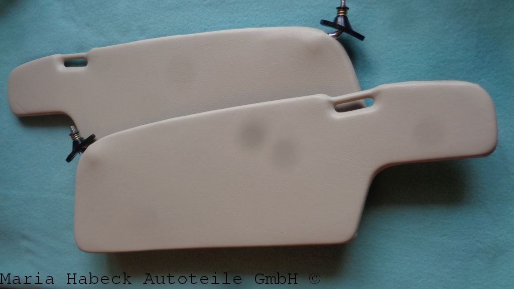 JP Sun visor SET  black / white 911 68-77  1689800110