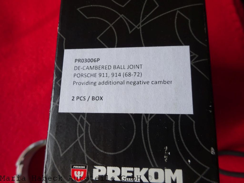 Prekom Traggelenk 911 li./re.69-71   Rennsport +0,75° Sturz