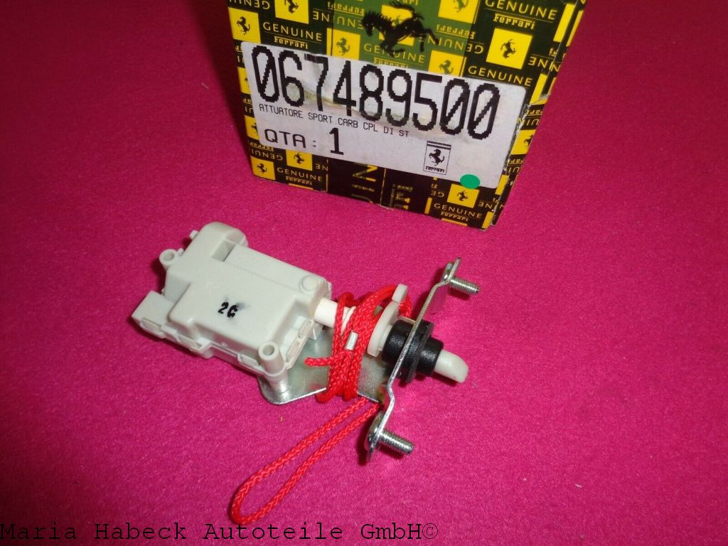 Ferrari 599 GTB GTO Stellmotor Tankdeckel  67489500