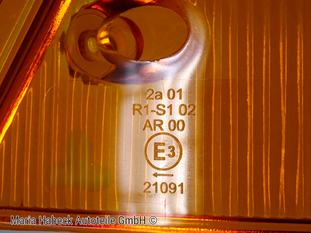 TMP tail light glass left EU Porsche 911 year 65-68 90163190505