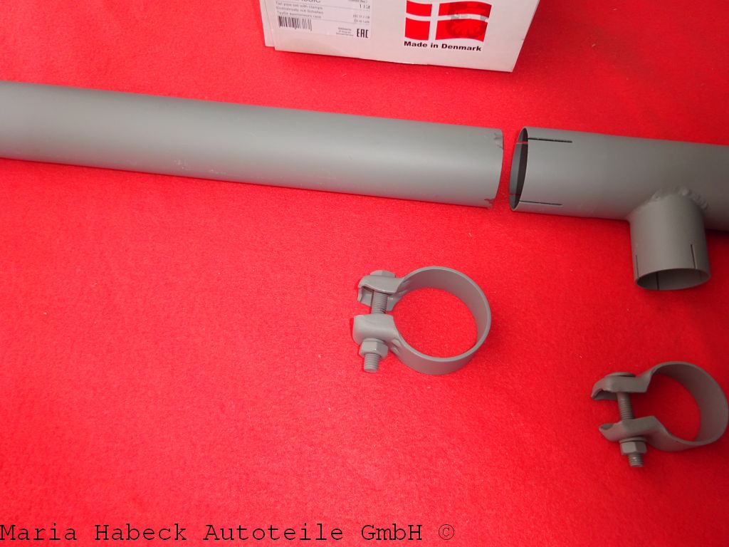 JP tailpipe set steel Porsche 912 92312 61611129800