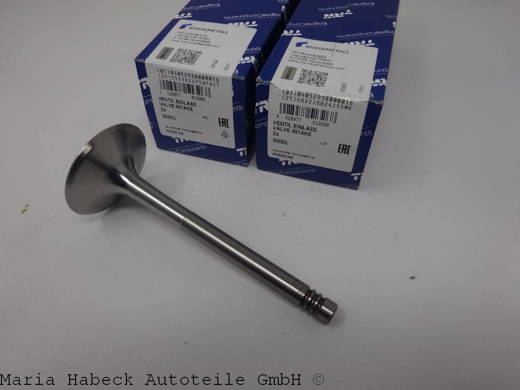 TRW Intake Valve SET 4  Porsche 924S / 944 / 928S 30001 / 92810540902 TRW Intake Valve SET 4  Porsche 924S / 944 / 928S 30001 / 92810540902