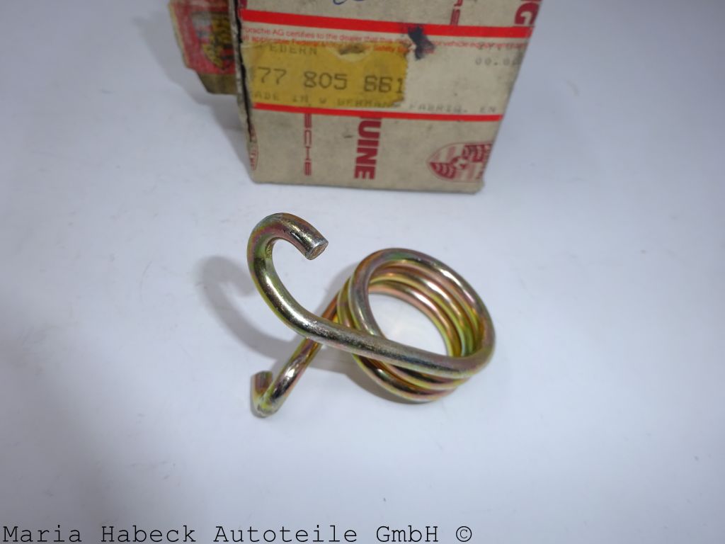 Porsche Retractable Headlight Spring, Left, Porsche 924, 944, 9442, 477805661