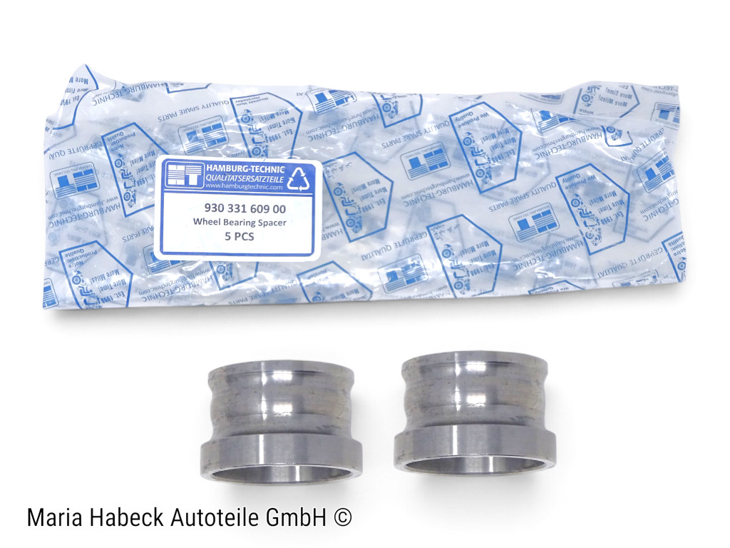 HT Radlager Distanzhülse Abstandring Turbo SET2  Porsche 930 75-89  93033160900