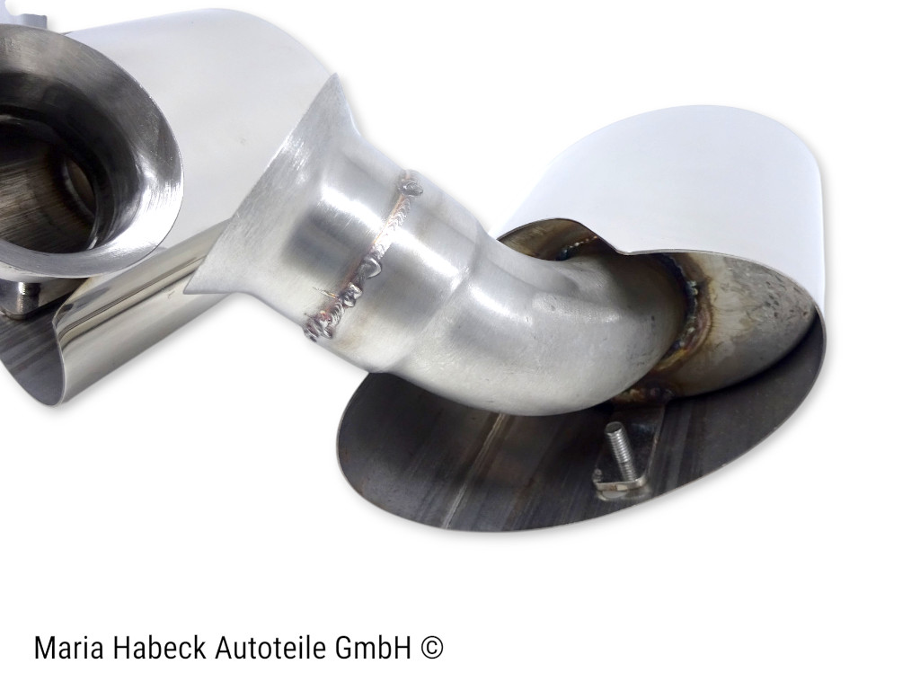 JP Auspuff  Endrohr Edelstahl  Porsche 996 Bj 01-05   96.911 S  96310856009