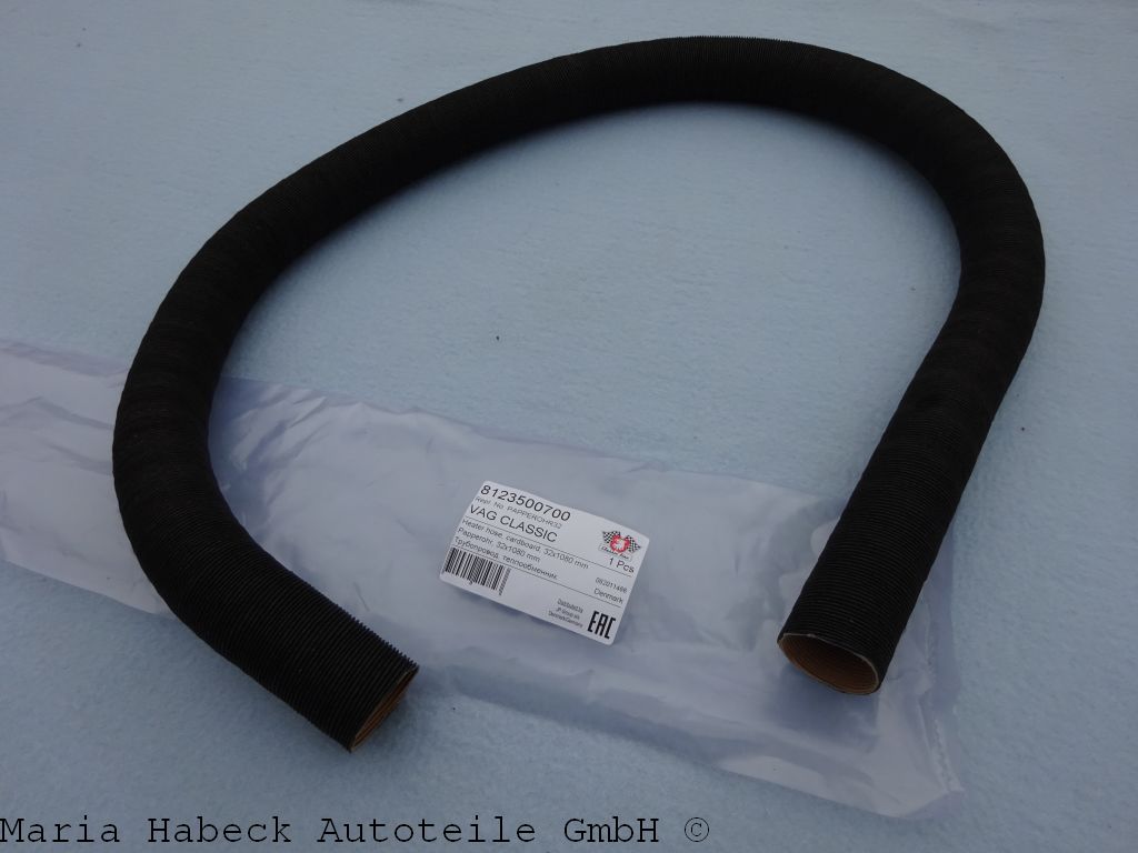 JP  Heater hose ventilation hose 32 x 1080 mm  Porsche 911 / 912  99978200490