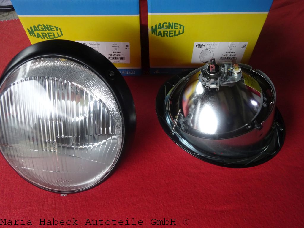 MM  Scheinwerfer SET  Rand schwarz 911 74-88  710301800103     91163111302