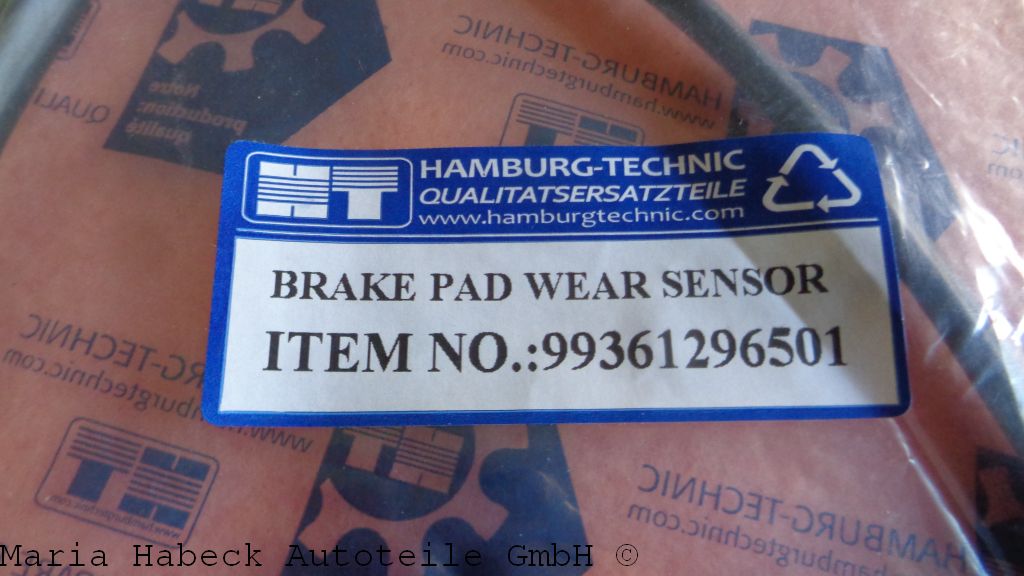 HT Disc Brake Pad Wear Sensor 911 front/ only for Textar 3.2 HT Disc Brake Pad Wear Sensor 911 front/ only for Textar 3.2