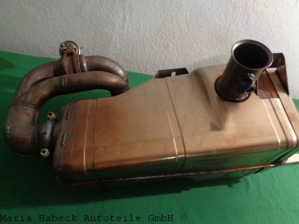 Rear silencer Gallardo 07L251051A left, with flap control, used