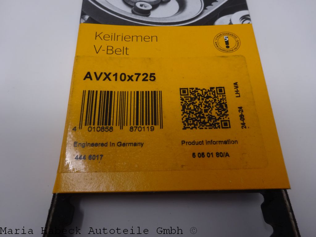 Conti Keilbelts Porsche 911 Bj 1976-1979 AVX10x725 99912909750