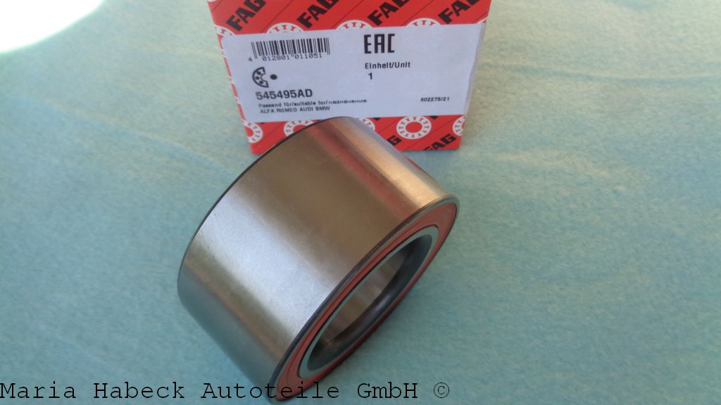 FAG rear wheel bearing 911/912 year 69-73 545 495 AD