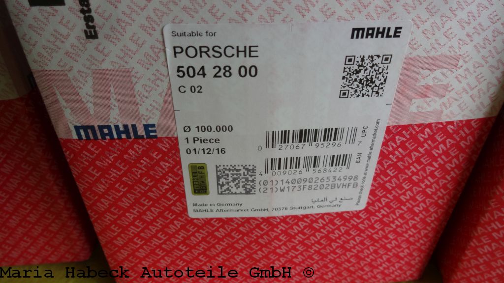 Mahle Kolben 993 100 mm M64/05-08   504 28 00 Mahle Kolben 993 100 mm M64/05-08   504 28 00