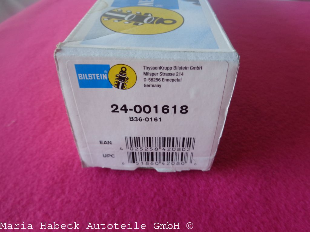 Bilstein sports rear shock absorber B 36-0161 24-001618 Bilstein sports rear shock absorber B 36-0161 24-001618