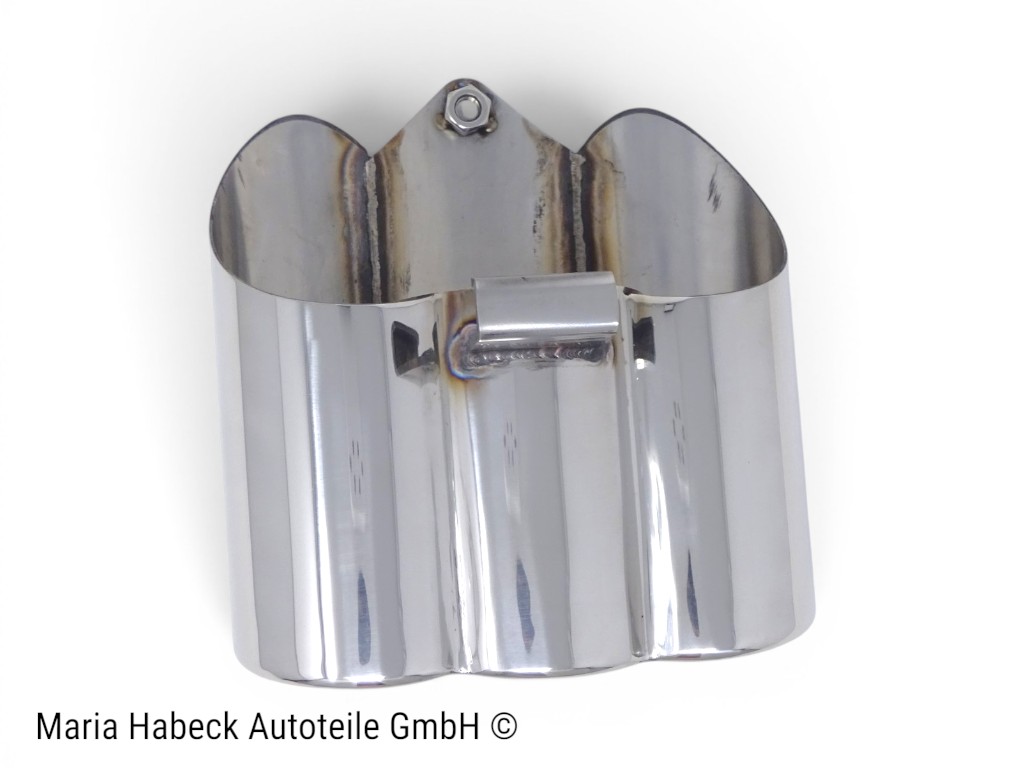 JP "Triple Look" Exhaust Tip Cover  for Porsche Boxster 986 1996-04  94.902S