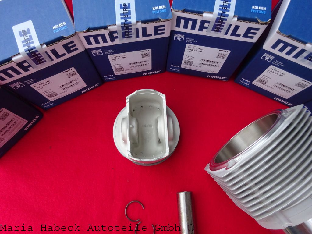 Mahle Kolben und Zylinder SET 6 Porsche 911 2,7 Carrera RS 5036092   91110392801