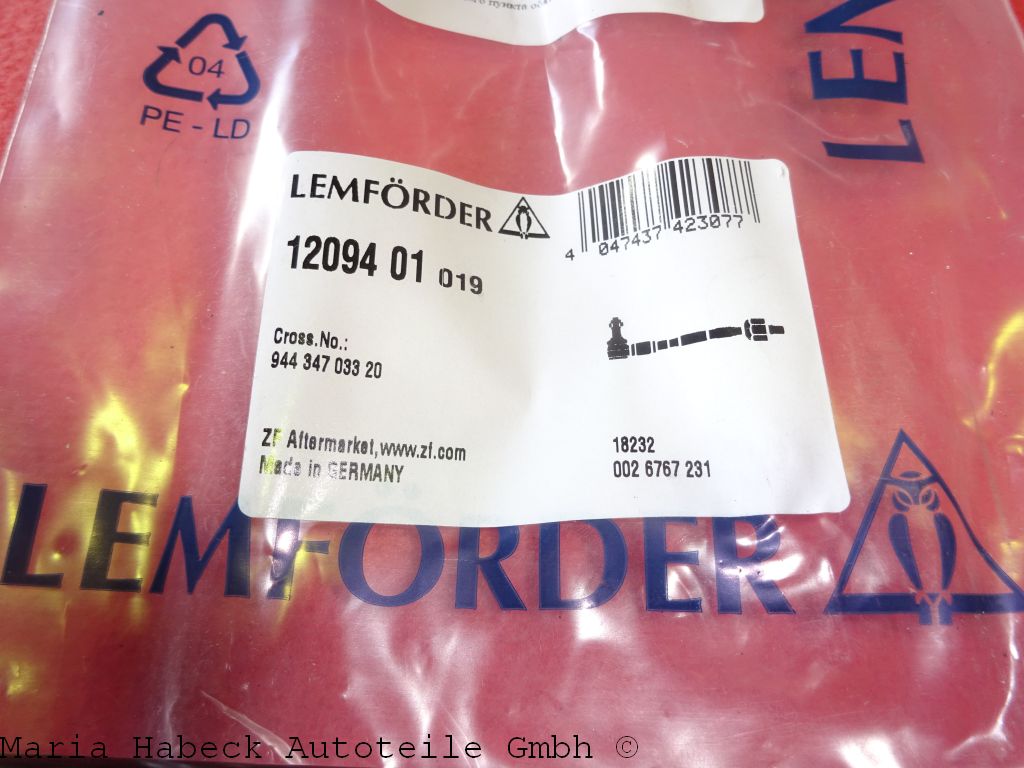 Lemförder Spurstangen  SET 2   Porsche 944 bis 12/86 1209401  94434703320