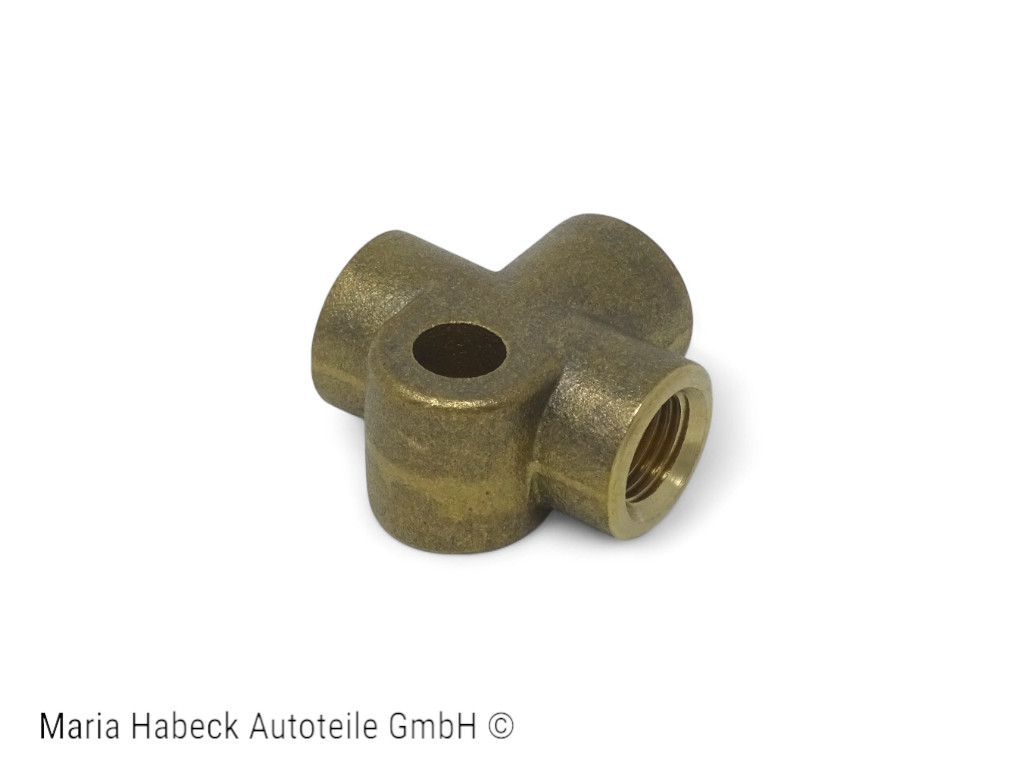 JP Bremsleitungs-Abzweiger 3 Wege  für Porsche 356 / 911 / 944 / 968  9143556670 JP Bremsleitungs-Abzweiger 3 Wege  für Porsche 356 / 911 / 944 / 968  9143556670