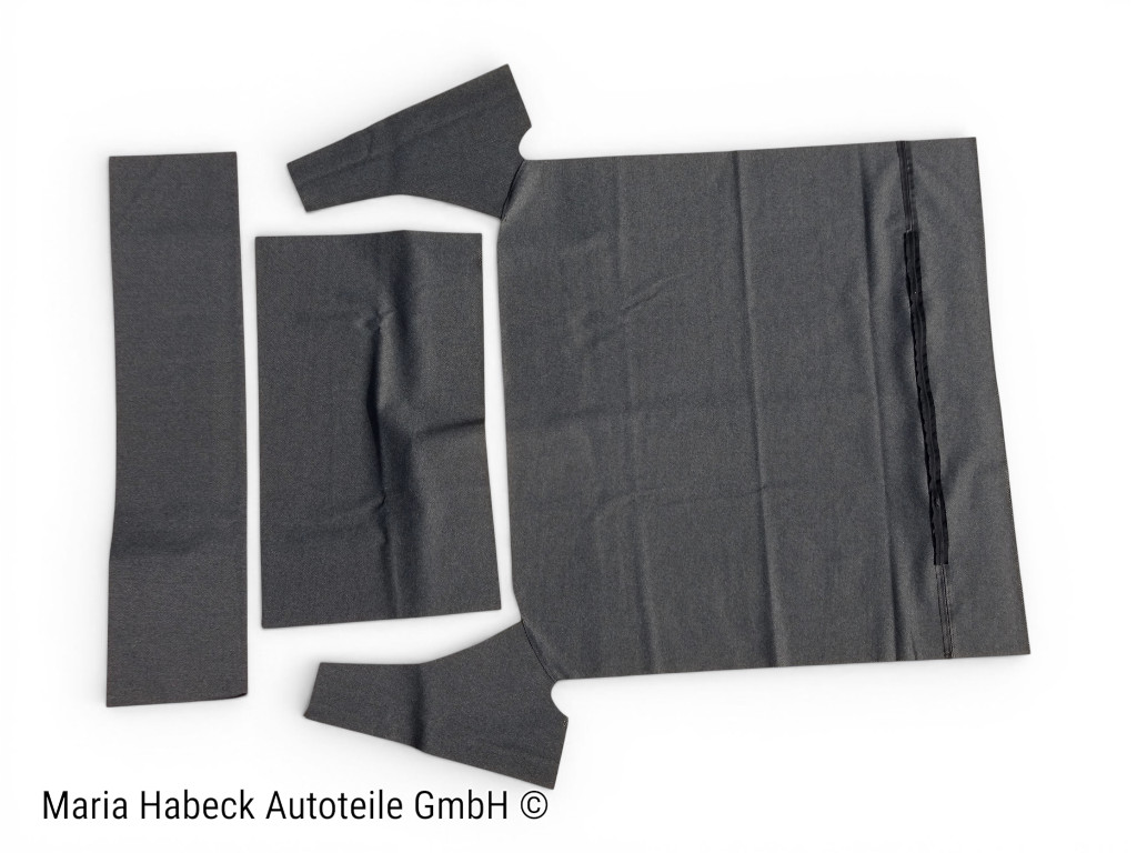 S-Trim Innenhimmel schwarz mit Schiebedach  Porsche 356  64455550106