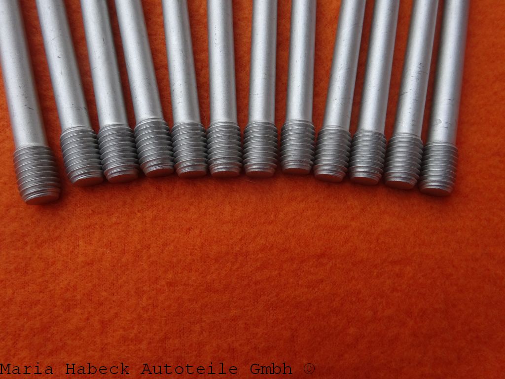 JP  Stud bolt / steel bolt  Set 12 pcs.  Porsche 911 / 964 / 993  91110117200