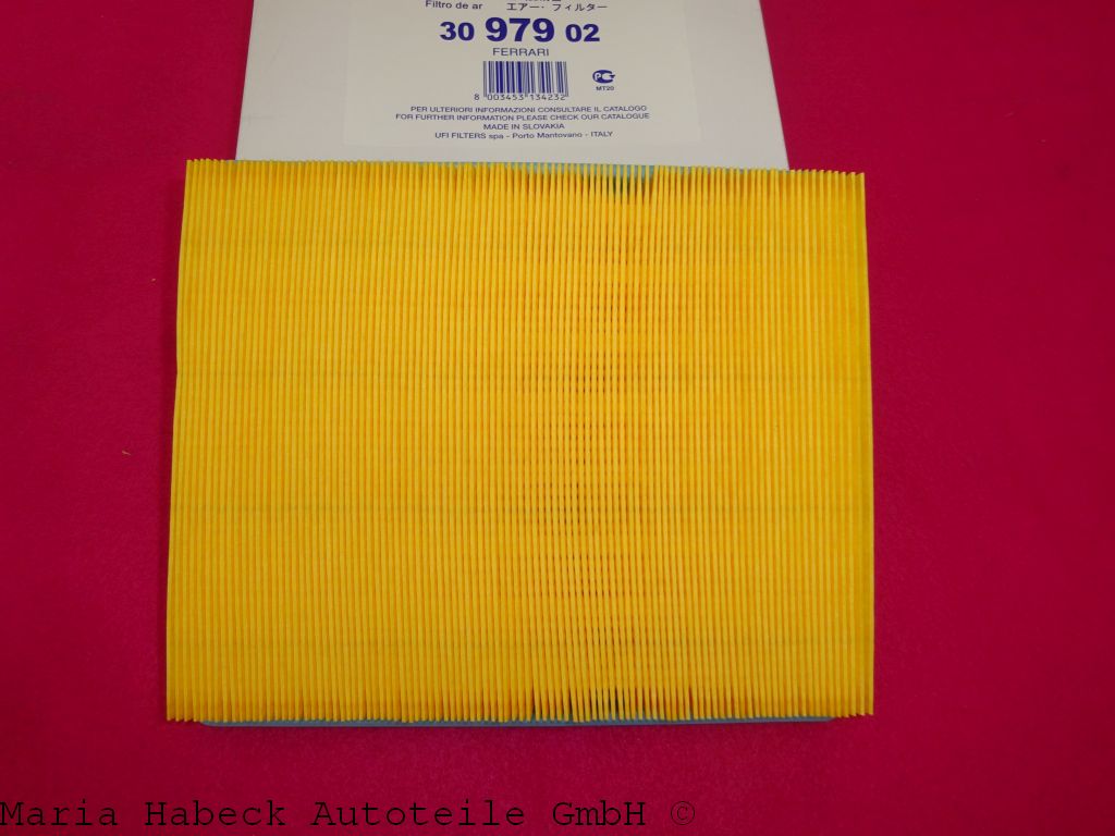 Luftfilter UFI Ferrari 512      30.979.02        151564/148718 Luftfilter UFI Ferrari 512      30.979.02        151564/148718