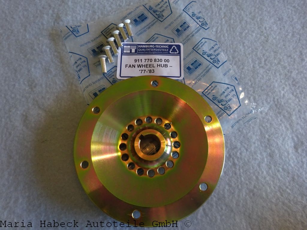 HT hub for alternator incl. rivets Porsche 911 SC 77-83 91177083000