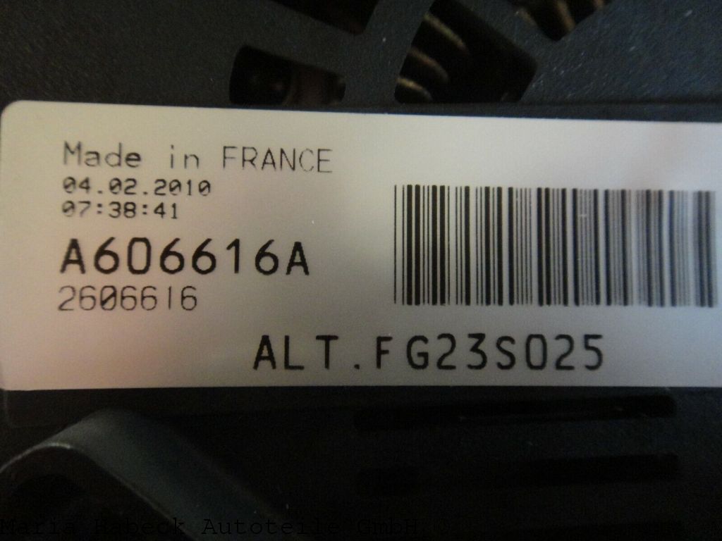 Lichtmaschine Valeo für Porsche Cayenne 955  440269  95560311900 Lichtmaschine Valeo für Porsche Cayenne 955  440269  95560311900