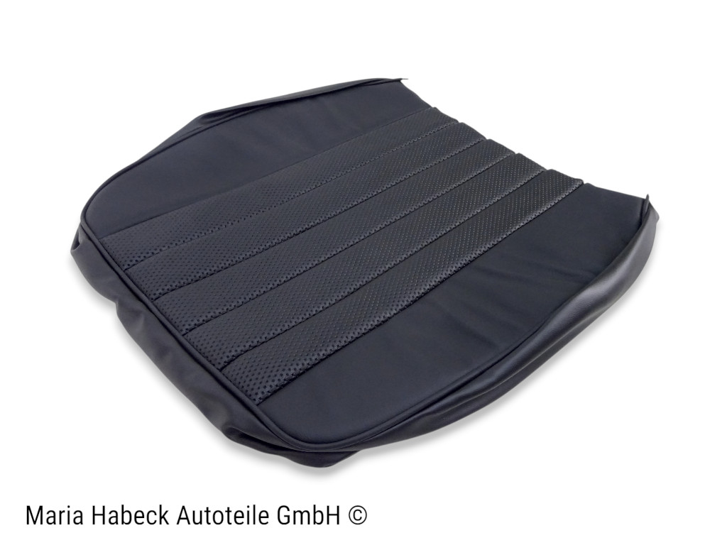 S-Trim Sitzbezug Vinyl Flechtnarbe schwarz Porsche 911/912 Bj. 66-73 90152100110