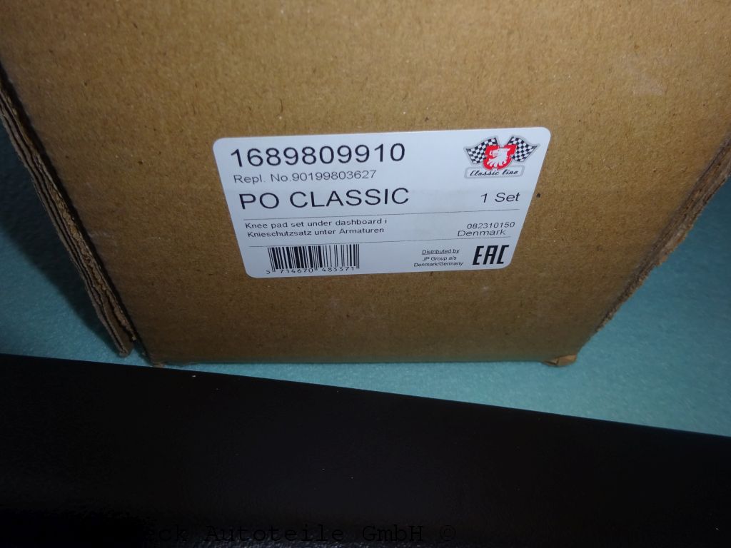 JP knee protection strips SET 3 pieces Porsche 911 69-84 901 998 036 27