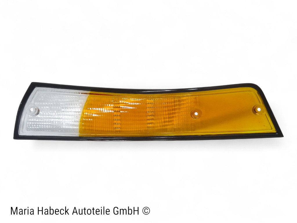 TMP Blinker glass front EU black right  for Porsche 911 year 72-73  91163194400