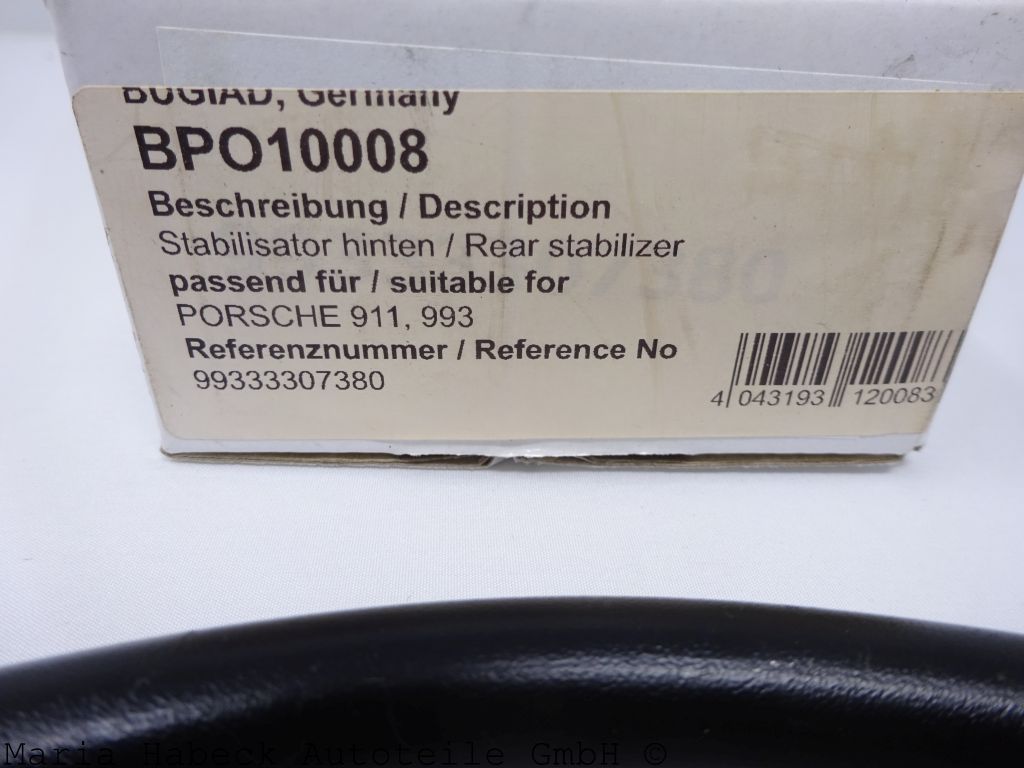 Bugiad Stabi-Strebe Koppelstange hinten Set 2 Porsche 993 RS  94-98  99333307380