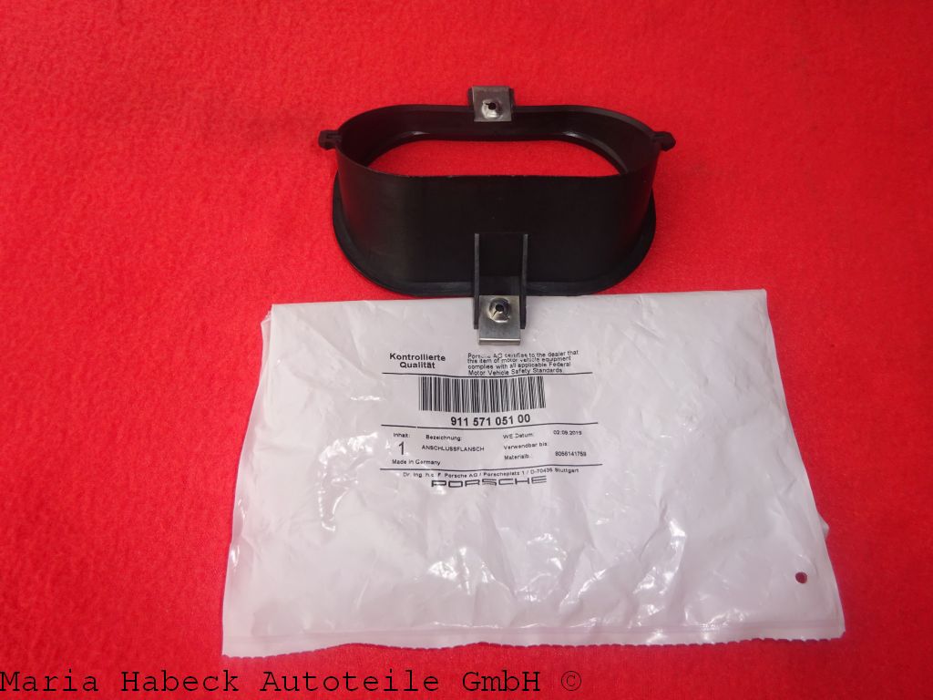 OE heating regulator flange inside ri/le  for Porsche 911 yr 69-89  91157105101