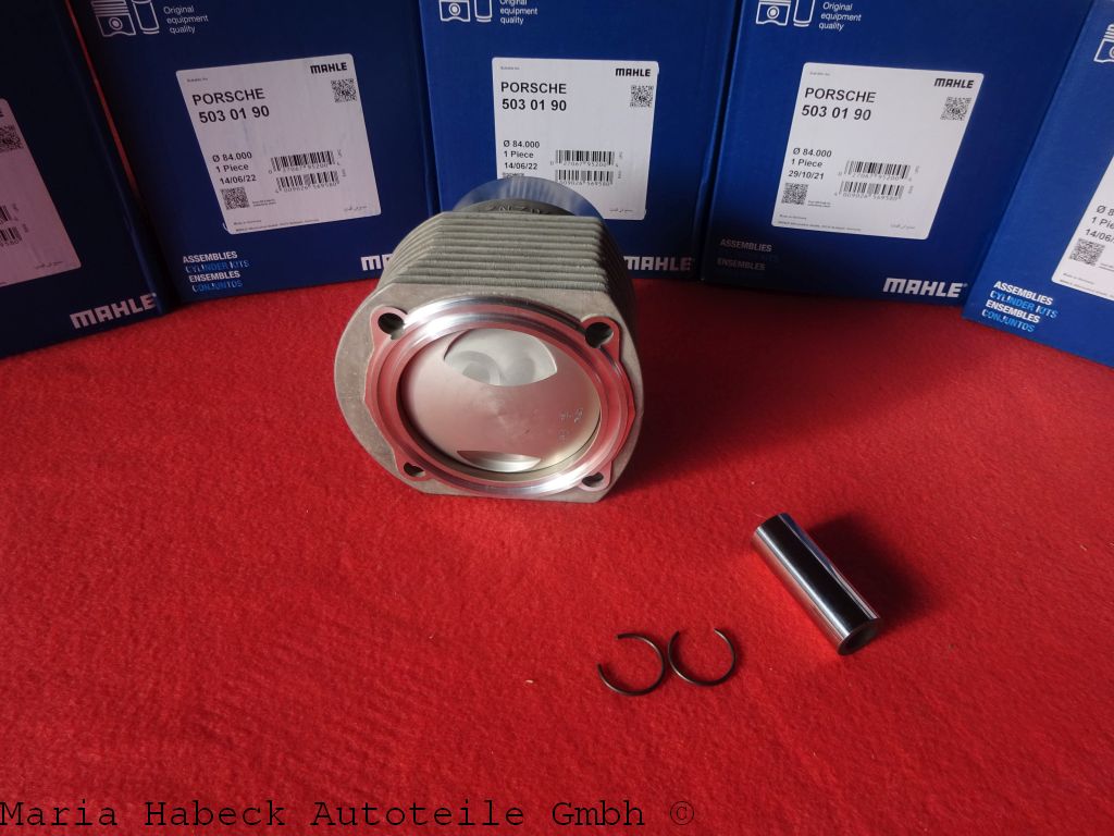 Mahle Piston and Cylinder Assy SET 6 for Porsche 911 2.4S 5030190 91110394402