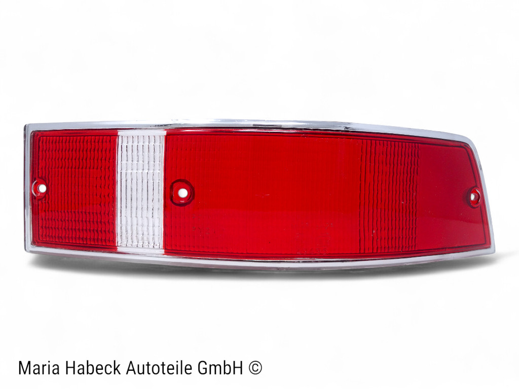 TMP Blinkerglas hinten rechts US Chrom kpl.  Porsche 911 Bj. 69-89  90163190604