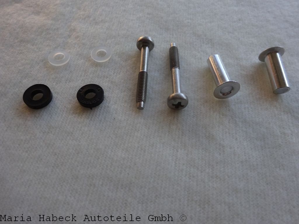 HT indicator housing mounting screws SET complete chrome 64-68   90163191100 HT indicator housing mounting screws SET complete chrome 64-68   90163191100