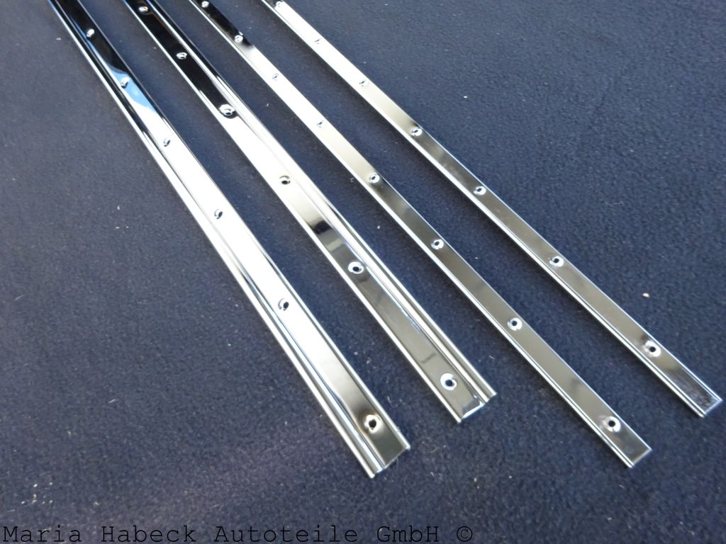 S-Trim Einstiegsleisten Alu SET  für Porsche 356 A / B / C  64455111700