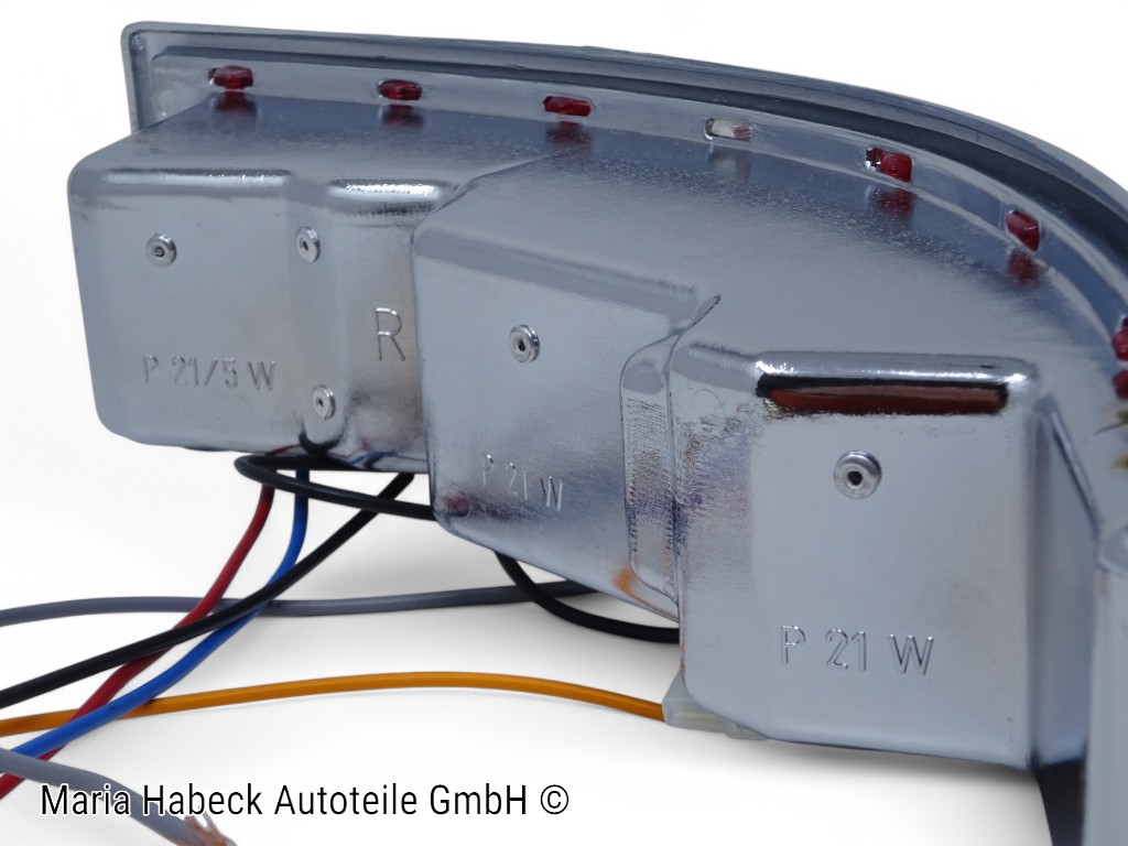 TMP Heckleuchte komplett US Porsche 911 / 912 Bj 65-68 rechts 90163140401 TMP Heckleuchte komplett US Porsche 911 / 912 Bj 65-68 rechts 90163140401