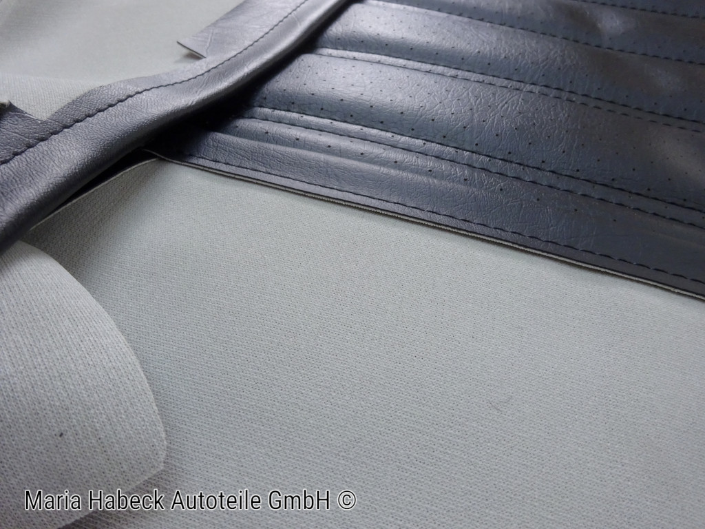 S- Trim Sitzbezug SET Kunstleder Schwarz Porsche 911 74-89