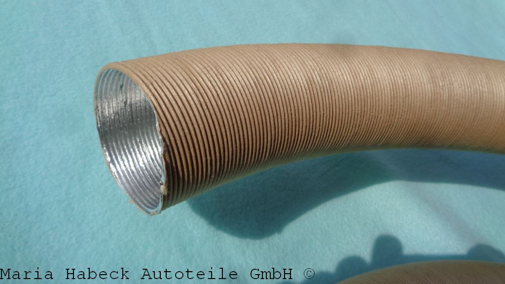 HT Heizungsschlauch passend für Porsche 911  grau mit Alu per lfm    90121119400 HT Heizungsschlauch passend für Porsche 911  grau mit Alu per lfm    90121119400