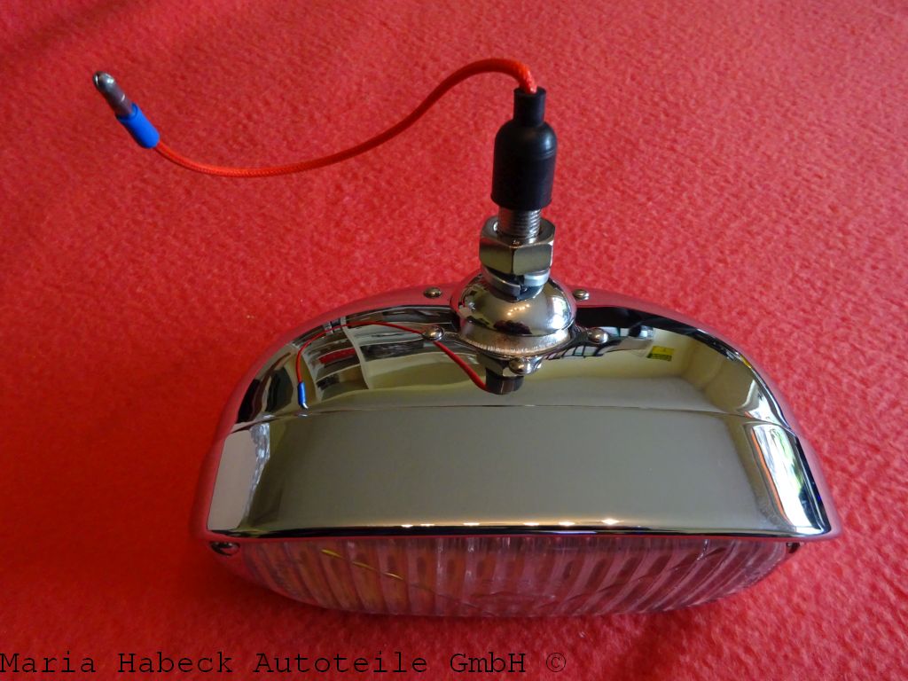 Hella 128 Nebelscheinwerfer 901 Chrom / Reflektor gelb 128 ZN   64463120103