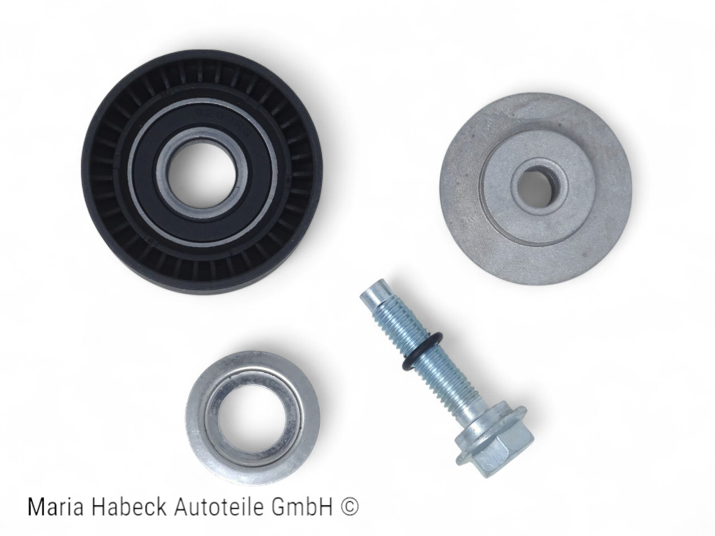 HT Umlenkrolle mit Befestigungsbolzen für Porsche Cayenne 955 92A 95510227600 HT Umlenkrolle mit Befestigungsbolzen für Porsche Cayenne 955 92A 95510227600