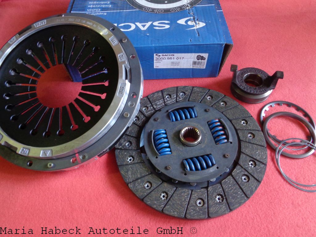 Sachs Kupplungssatz 996 / 997 GT3 / Clubsport   3000 951 017 Sachs Kupplungssatz 996 / 997 GT3 / Clubsport   3000 951 017