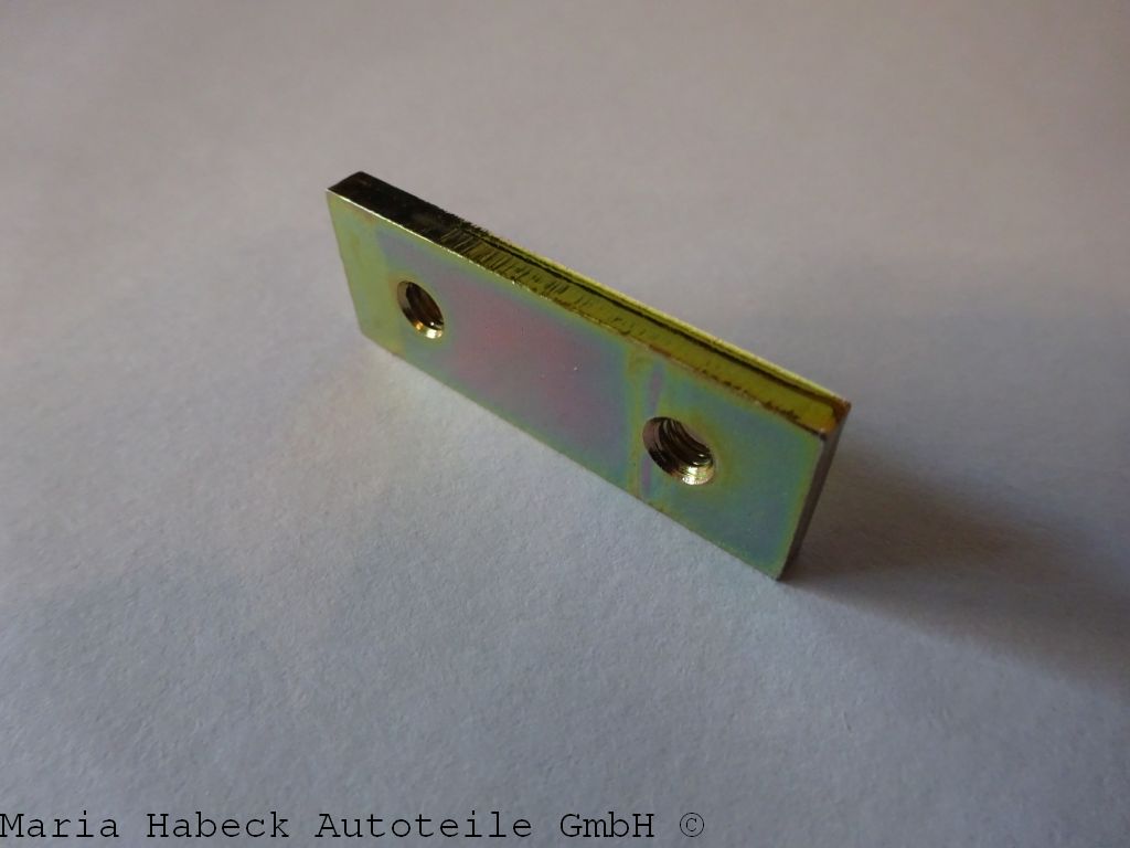 Targa roof - threaded plate for bolt lock 964 565 265 00 Targa roof - threaded plate for bolt lock 964 565 265 00