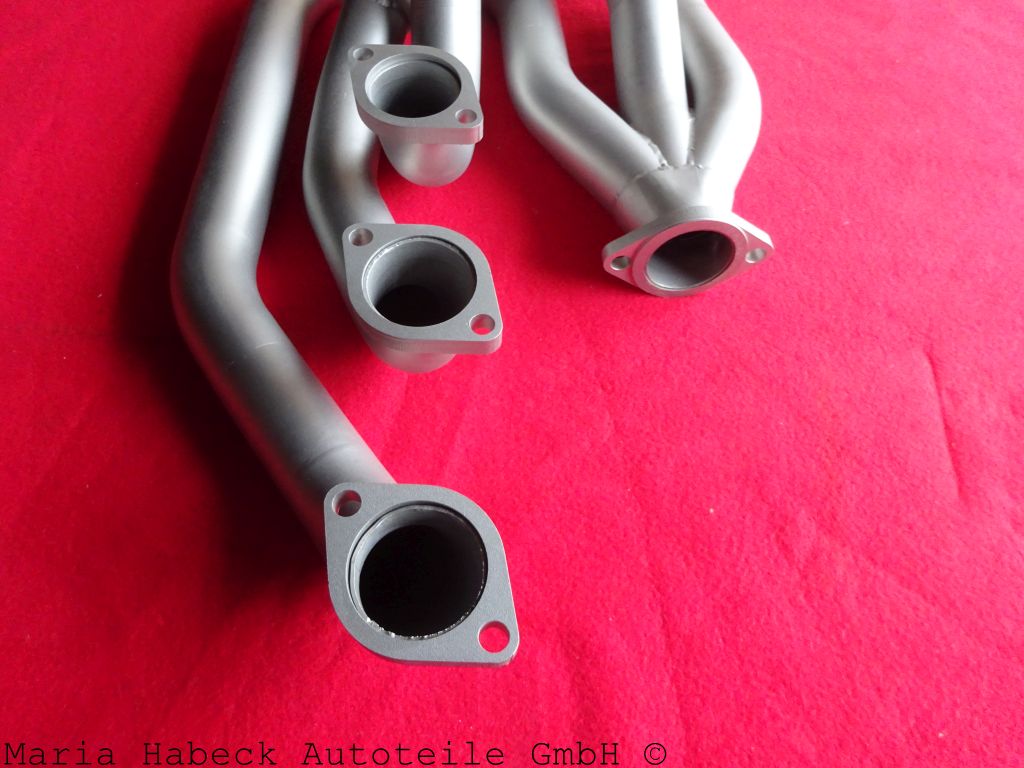 JP Fächerkrümmer Edelstahl "Racing" 45 mm  rechts  Porsche 911  65-75  91.020S