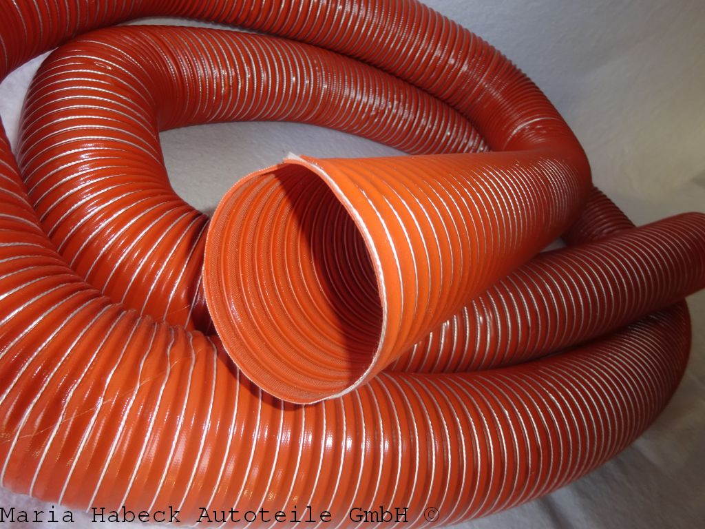 HT Heizklappenschlauch rot 63 mm 4 Meter  für Porsche 911  93021162201