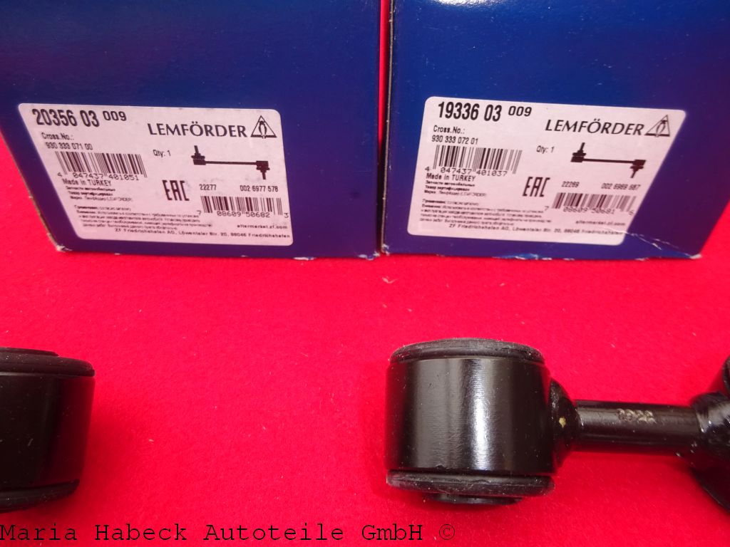 Lemförder Rod Hangers/ Coupling Rod SET 911 right/left 19336 03/20356 03 Lemförder Rod Hangers/ Coupling Rod SET 911 right/left 19336 03/20356 03