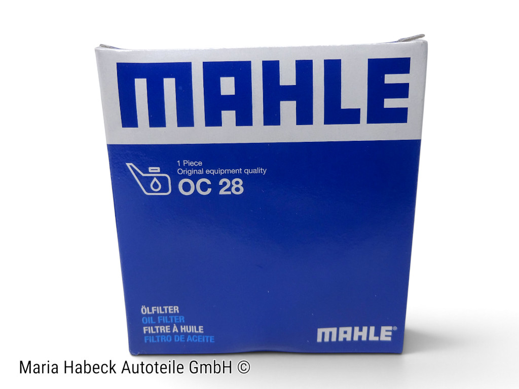 Mahle Ölfilter  für Porsche 914 / 912E / VW 411 / 412  OC 28  OC28  021115351A