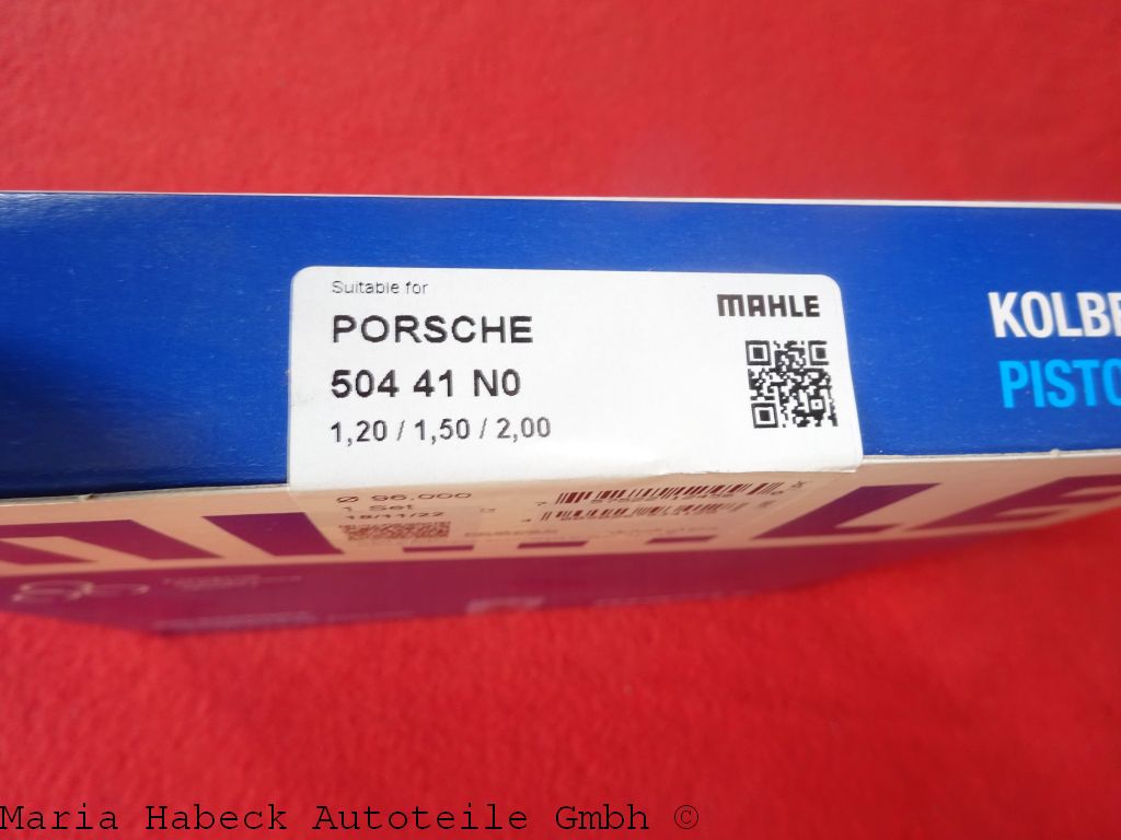 Mahle piston rings set 996 3,4l bj. 98-01  1.2 / 1.5 / 2.0mm  504 41 N0