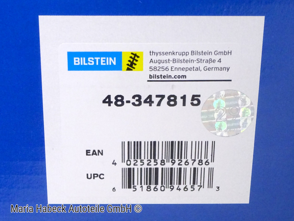 Bilstein Fahrwerk 48-347815 B16 PSS 9  Porsche  986 Baujahr  1997-2004