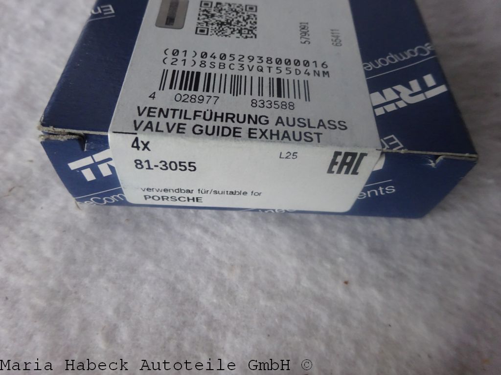 SET TRW Valve Guide 993 Outlet 94-98 81-3055 99310432171 SET TRW Valve Guide 993 Outlet 94-98 81-3055 99310432171