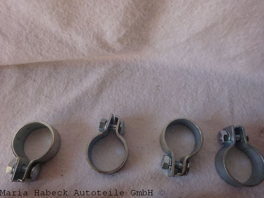 JP tailpipe set grey Porsche 356 A 92.302 61611100500 JP tailpipe set grey Porsche 356 A 92.302 61611100500